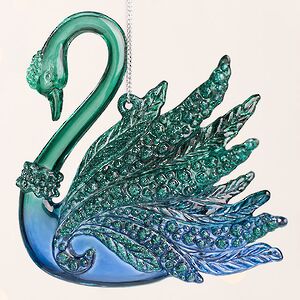Елочная игрушка Soul Peacock - Лебедь Ник 10 см, подвеска Kurts Adler фото 5