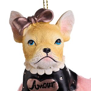 Елочная игрушка Бульдог Бетти 6 см Kurts Adler фото 2