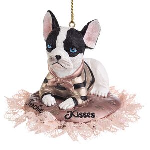 Елочная игрушка Бульдог Уильям 6 см Kurts Adler фото 6