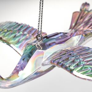 Елочная игрушка Птица - Pelargonium Irida 14 см, подвеска Kurts Adler фото 2