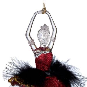 Елочная игрушка Балерина Иветт - Spettacolo Burlesque, подвеска Kurts Adler (Куртс Адлер) фото 2