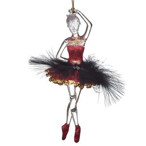 Елочная игрушка Балерина Уочиви - Spettacolo Burlesque 18 см, подвеска