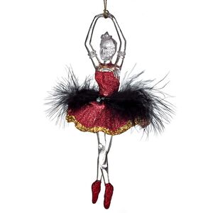 Елочная игрушка Балерина Иветт - Spettacolo Burlesque, подвеска Kurts Adler (Куртс Адлер) фото 6