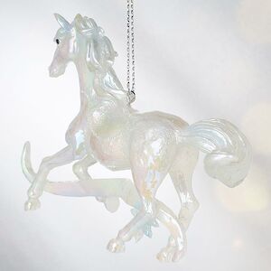 Елочная игрушка Единорог Топаз - Precioze Opale 10 см Kurts Adler фото 3