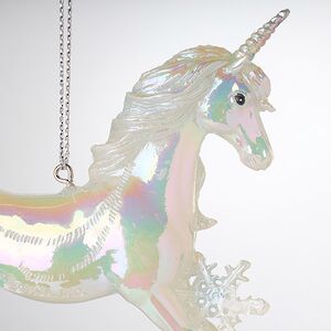 Елочная игрушка Пегас Аметист из Долины Дхавии - Precioze Opale 10 см, подвеска Kurts Adler фото 2