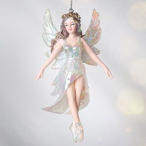 Елочная игрушка Лесная Фея Эмми - Precioze Opale 12 см, подвеска