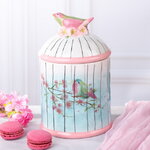 Керамическая банка для хранения Paradiso Uccello 21 см