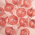 Елочные игрушки Fiume-Veneto 8 см, 12 шт, стекло