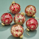 Елочные ПЭТ шары Eterna: Whispers of Eloria 8 см, 6 шт