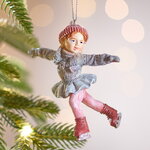 Елочная игрушка Девушка Элма в свитере 11 см