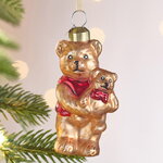 Елочная игрушка Мишка Балу с Медвежонком - Harrods Bears 8 см, стекло