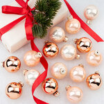 Елочные шары Первый Бал 3.5 см, 16 шт, стекло