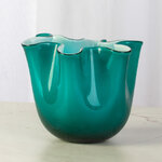 Декоративная ваза Алеберта 14 см бирюзовая