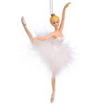 Елочная игрушка Балерина Шанталь - Danza Del Cigno 18 см, подвеска
