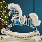 Декоративная фигурка Лошадка-качалка Silver Horns 40 см