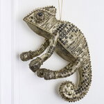 Подвесное украшение Хамелеон - Ecailles de Lumiere 25 см золотой