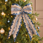 Бант на елку - Les Reves Bleus 45*32 см