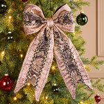 Бант на елку Nuit Doree - Frostaria 40*23 см