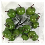 Декоративные яблоки Зеленые 20 шт