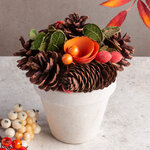 Настольная композиция Облепиховое Парфе 13 см