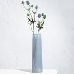 Ваза для цветов Ксандра Сингл 24 см голубая