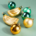 Набор елочных игрушек Bauble - Banana 6 см, 7 шт