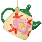 Елочная игрушка Чайник Мадам Батерфляй - Angulen 7 см