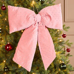 Декоративный бант Bomont - Crystal Elegant 50*39 см пудровый