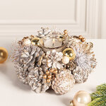 Новогодний подсвечник White Fantasy 19 см