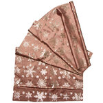 Новогодняя дорожка Rosantico - Снежинки 270*48 см