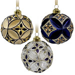 Набор стеклянных шаров Ricardo - Evening Sunset 8 см, 9 шт