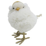 Декоративная фигурка Синичка Лея в наушниках - Warm heart 16*14 см