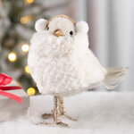 Декоративная фигурка Синичка Лея в наушниках - Warm heart 16*14 см