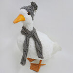 Декоративная фигура Гусь Тувин - Warm heart 36*30 см