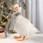 Декоративная фигура Гусь Тувин - Warm heart 36*30 см