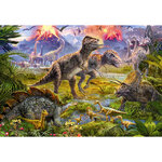 Пазл Встреча динозавров, 500 элементов