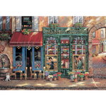 Картина-пазл Цветочный магазинчик в Париже, 1500 элементов