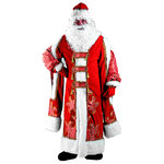 Карнавальный костюм для взрослых Дед Мороз Царский, 54-56 размер