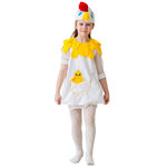 Карнавальный костюм Курочка, рост 104-116 см