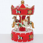 Композиция Музыкальная Карусель из парка Валье-де-Ока 17 см, батарейка