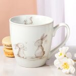 Фарфоровая кружка Кролики Адамсон 480 мл
