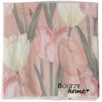Бумажные салфетки Тюльпаны - Montuella la Piedra 17*17 см розовые, 20 шт