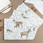 Набор плейсматов Tramontana: Deer Famiglia 40*30 см, 4 шт
