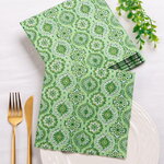 Бумажные салфетки Portofino 17*17 см зеленые, 20 шт