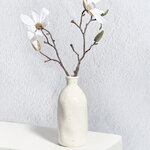 Керамическая ваза-бутылка Фуэнте-Аламо 15 см белая