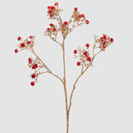 Искусственная ветка Гипсофила Floral Veil 68 см красная