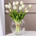 Силиконовые тюльпаны Майрин 5 шт, 40 см