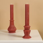 Декоративная свеча Caserta Royale: Terra Brown 25 см