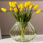 Силиконовые тюльпаны Монте Бо 5 шт, 40 см