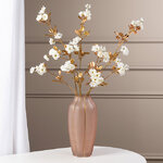 Декоративная ветка Ла Вилла Котта 87 см белая